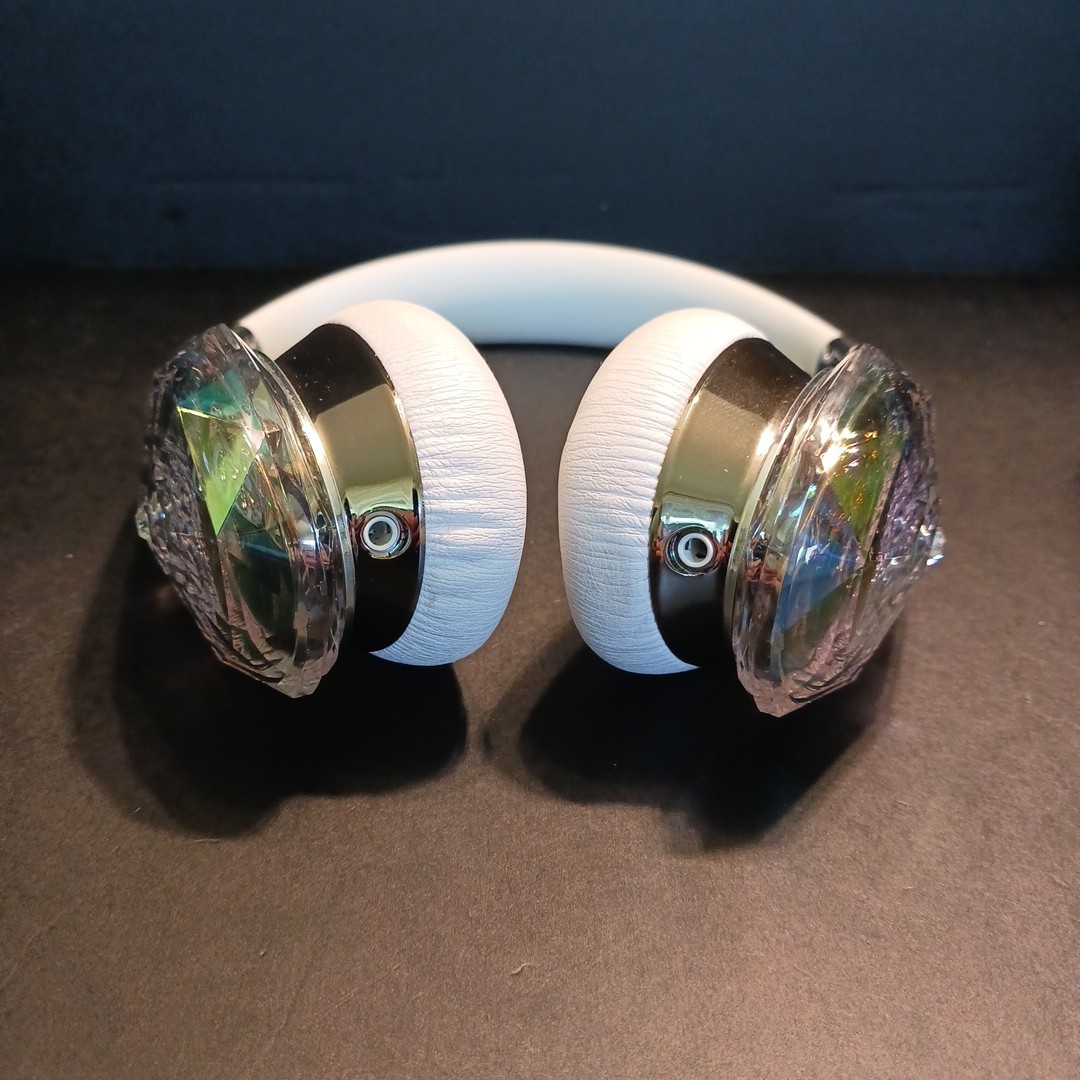 Monster Diamond Tears Edge On-Ear Headphones Limited Edition Crystal Diamond