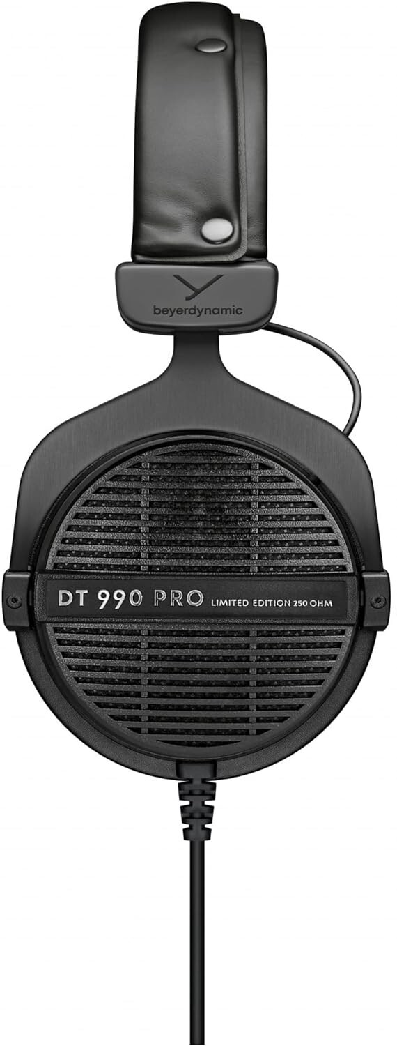 DT 990 PRO 250 ohm – LIMITED EDITION Black, Straight Cable