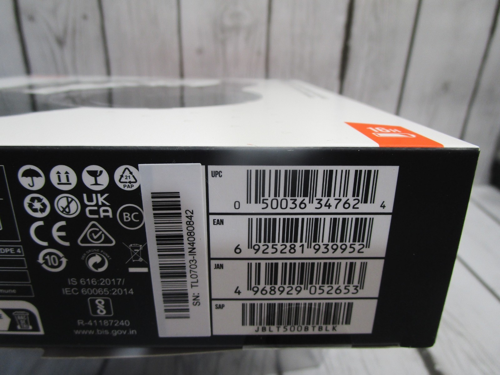 JBL TUNE 500BT Bluetooth Headband Over-Ear High-Quality Wireless Headphones