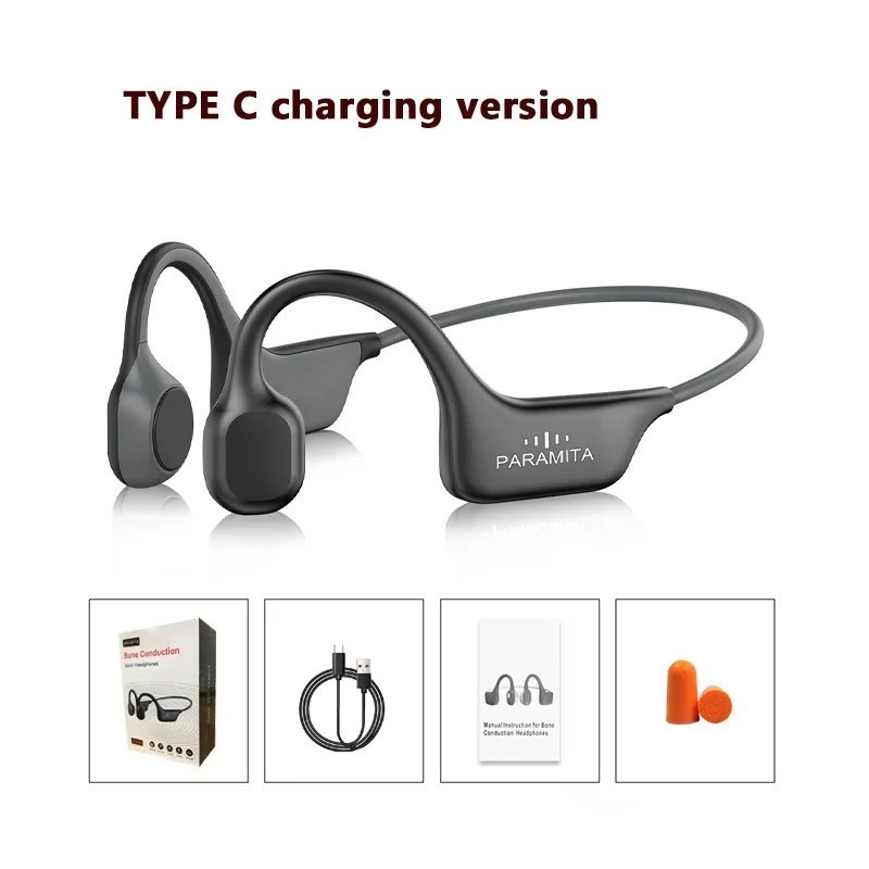 DG08 Bone Conduction Headphone Wireless Bluetooth Waterproof Sport Running