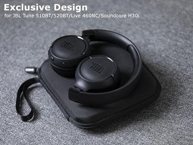 Ultra-Slim Case Compatible with JBL Tune 510BT Bluetooth Headphones, Black