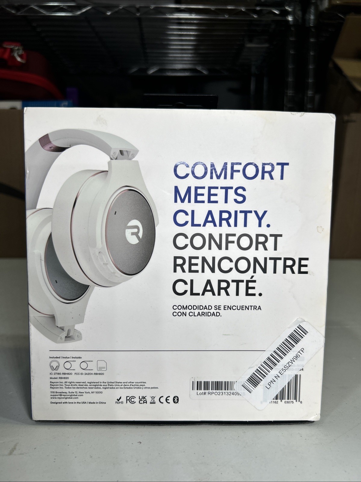 Raycon Everyday Headphones White RBH820-White