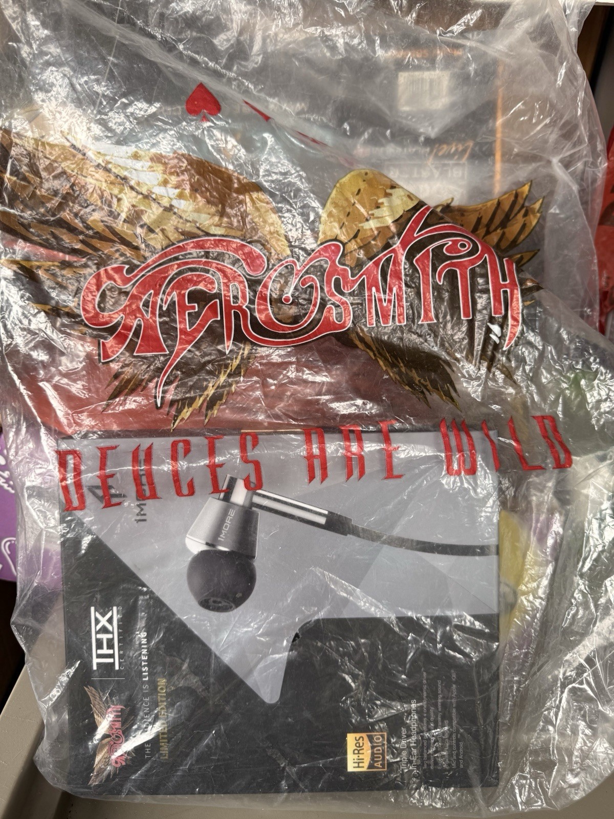 1MORE Aerosmith THX Triple Driver In-Ear Headphones, Hi-Res Audio, 3.5mm