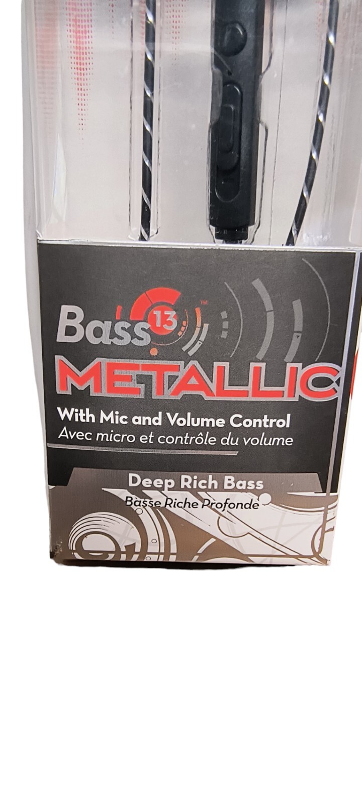 Maxwell Bass13 Metalic Earbuds/ Earphones With Mic& Volume Control