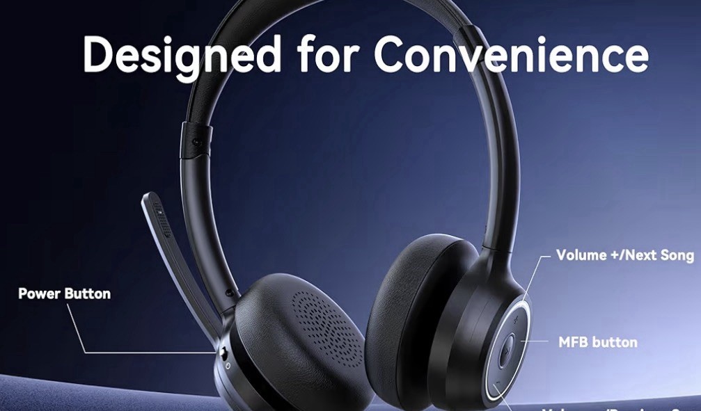Gixxted KH109M Wireless HeadSet – New Open Box