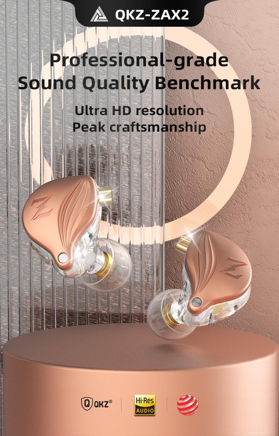 Newest Dynamic Earphone Hifi Dj Monitor in Ear Earphones Earbud Sport