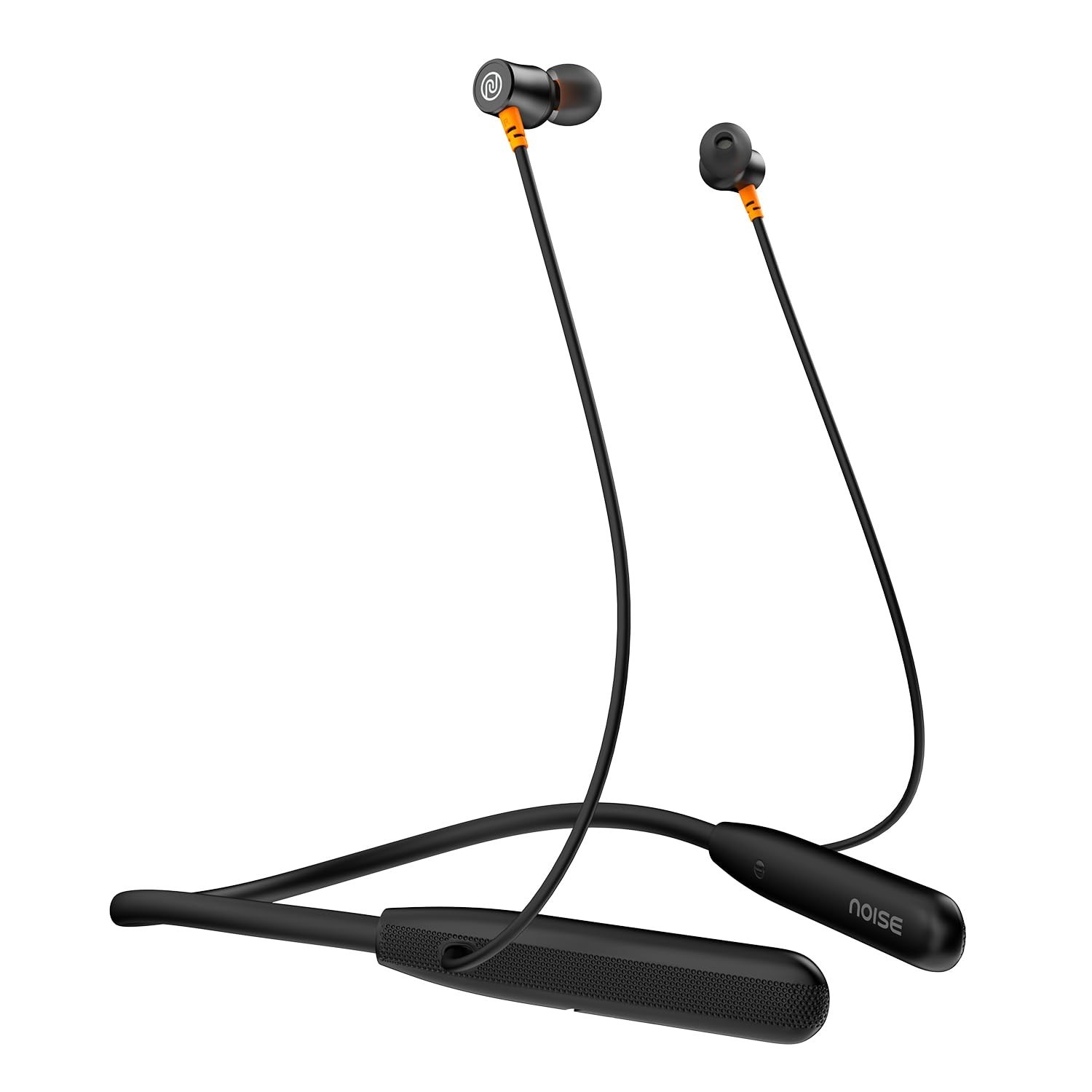 Noise Airwave Bluetooth in Ear Neckband with 50H of Playtime, BT v5.3(Jet Black)