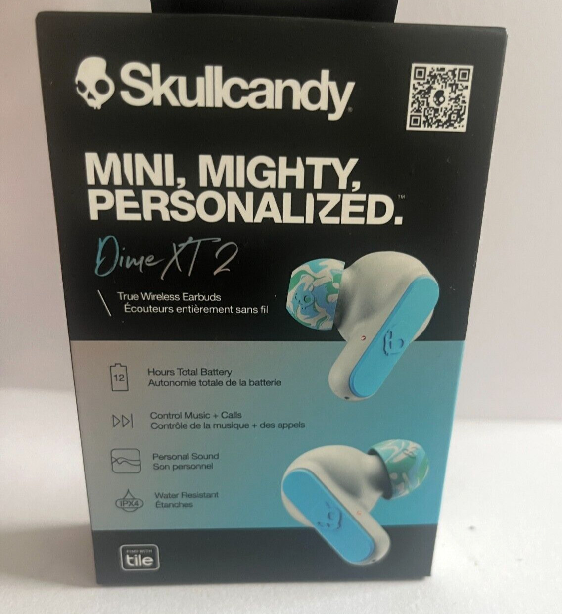 New Skullcandy Dime XT2 True Wireless Earbuds LIGHT BLUE