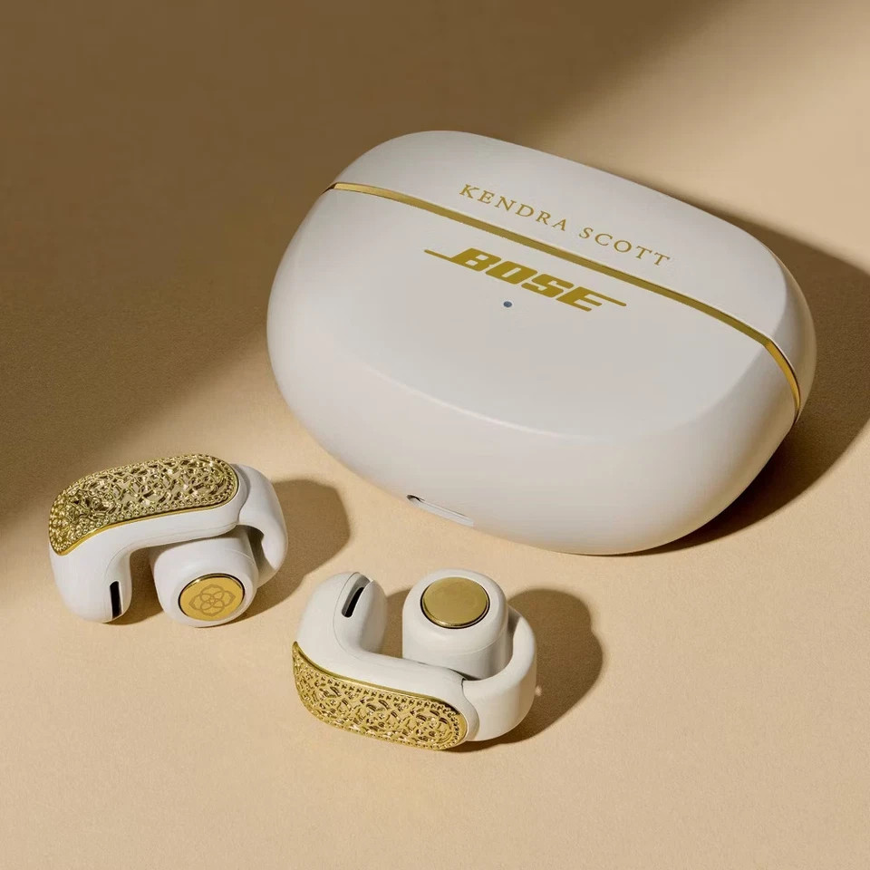 Bose x Kendra Scott Wireless Ultra Open Earbuds – Gold Filigree Limited Edition
