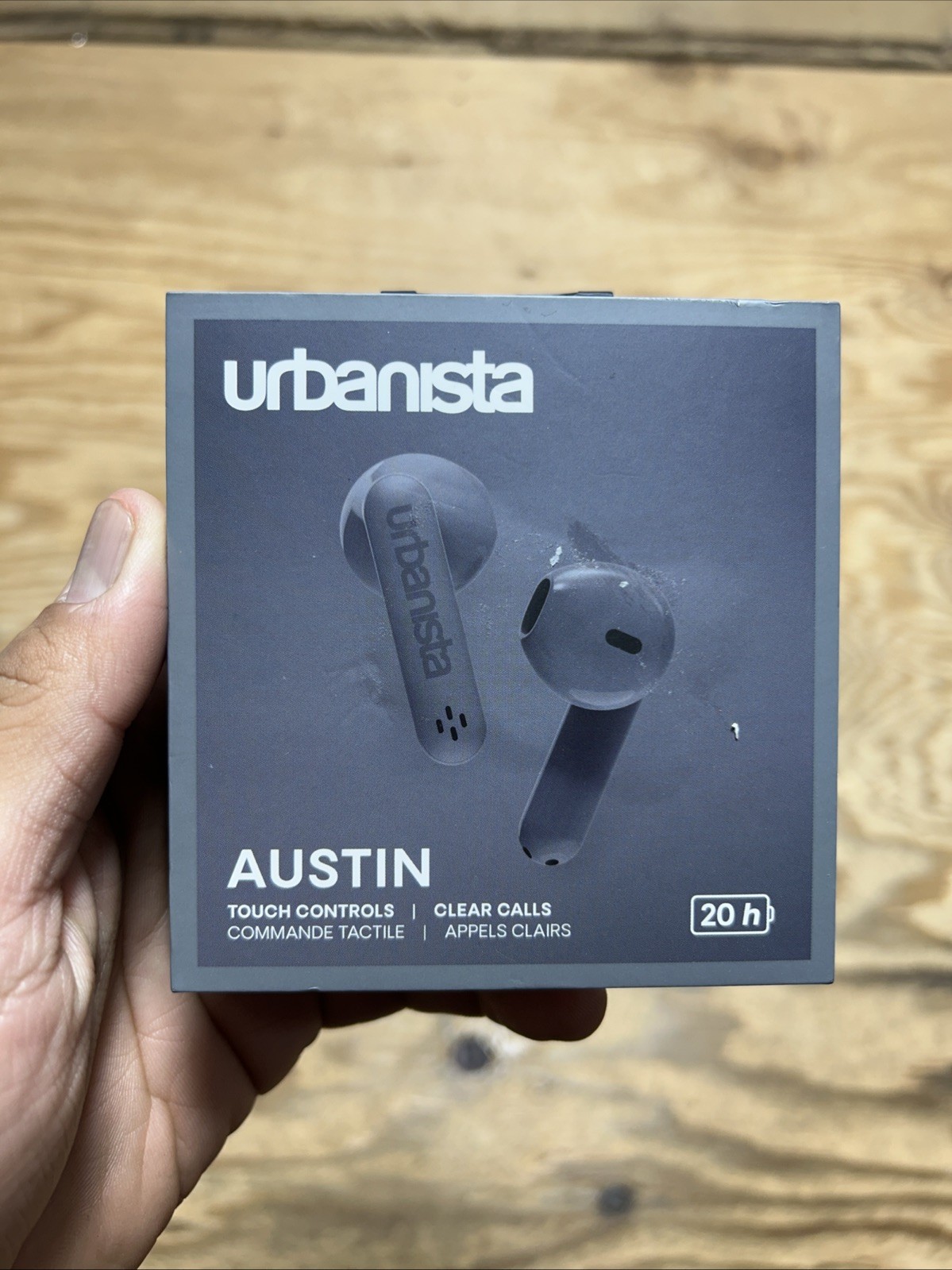 Urbanista Austin True Wireless Earbuds USB-C Biuetooth 5.3 IPX4 Color Storm Gray