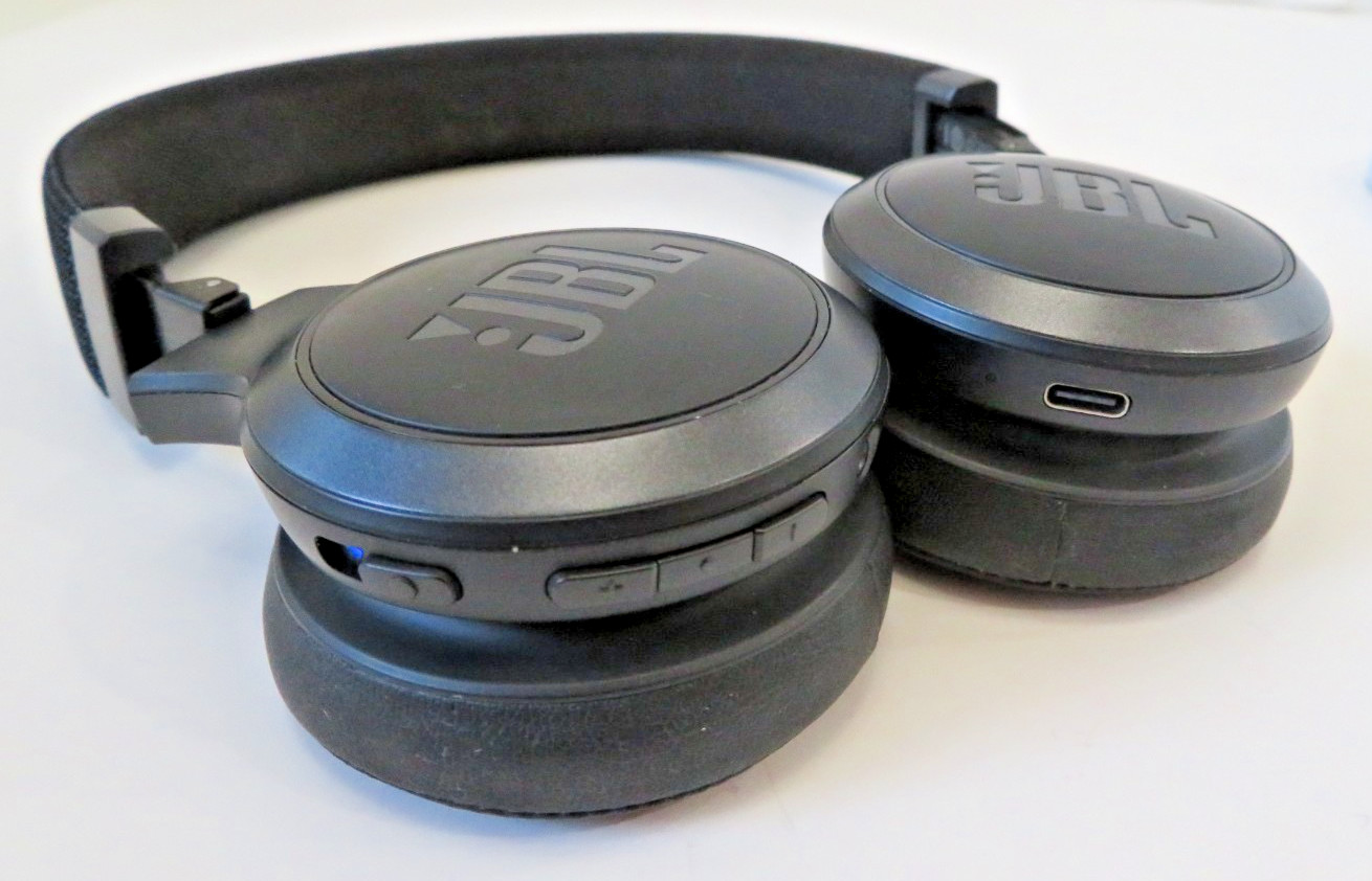 JBL Live 460NC Noise Cancelling Bluetooth Headphones Black Alexa Voice Assistant
