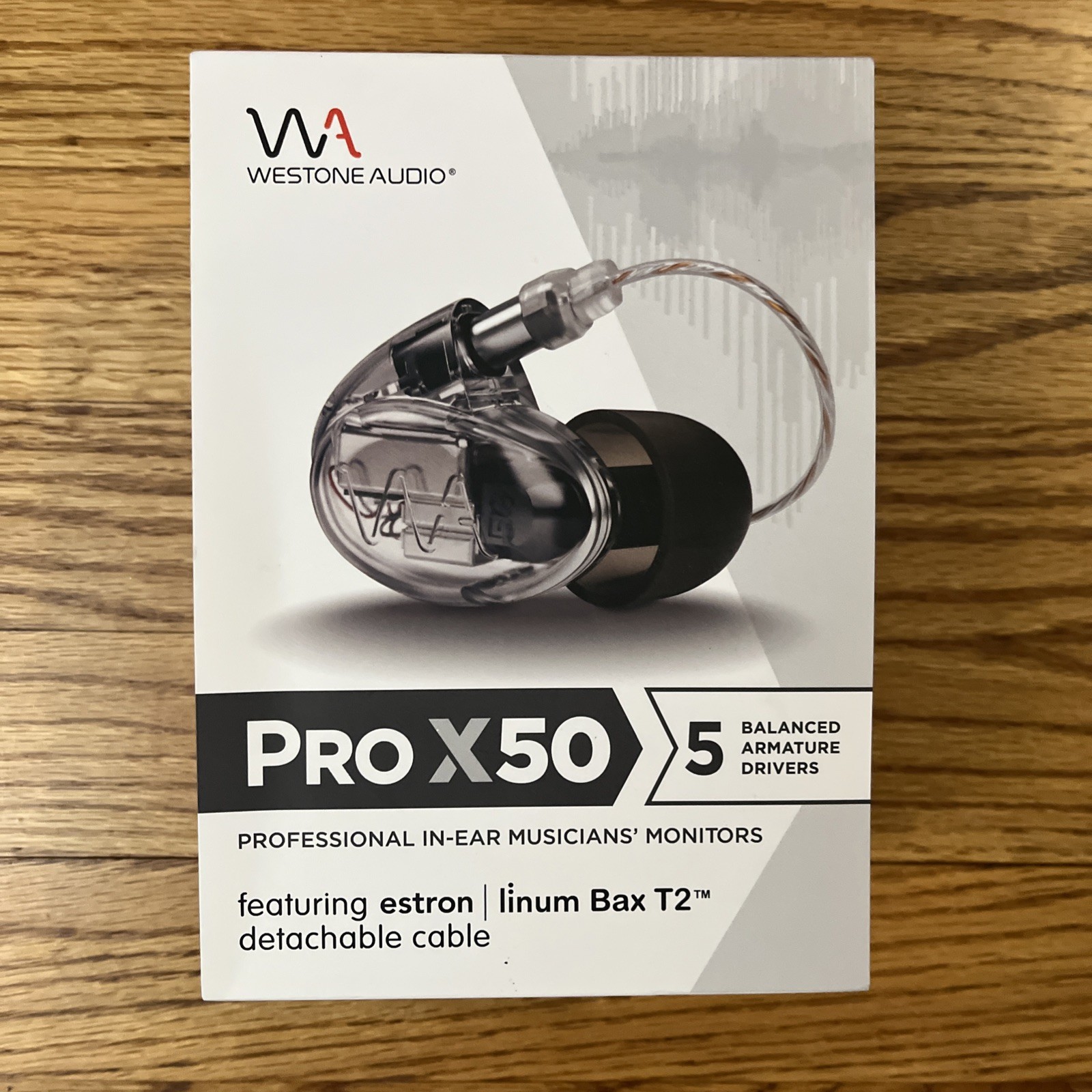 Westone Audio Pro X50 In-Ear Musician’s Monitors Clear
