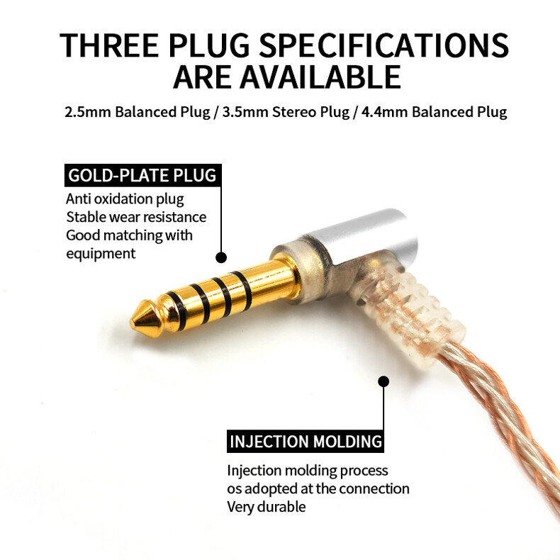 Balanced Cable For SHURE AKG SONY Westone Fiio Xelento Sennheiser ATH Earphones