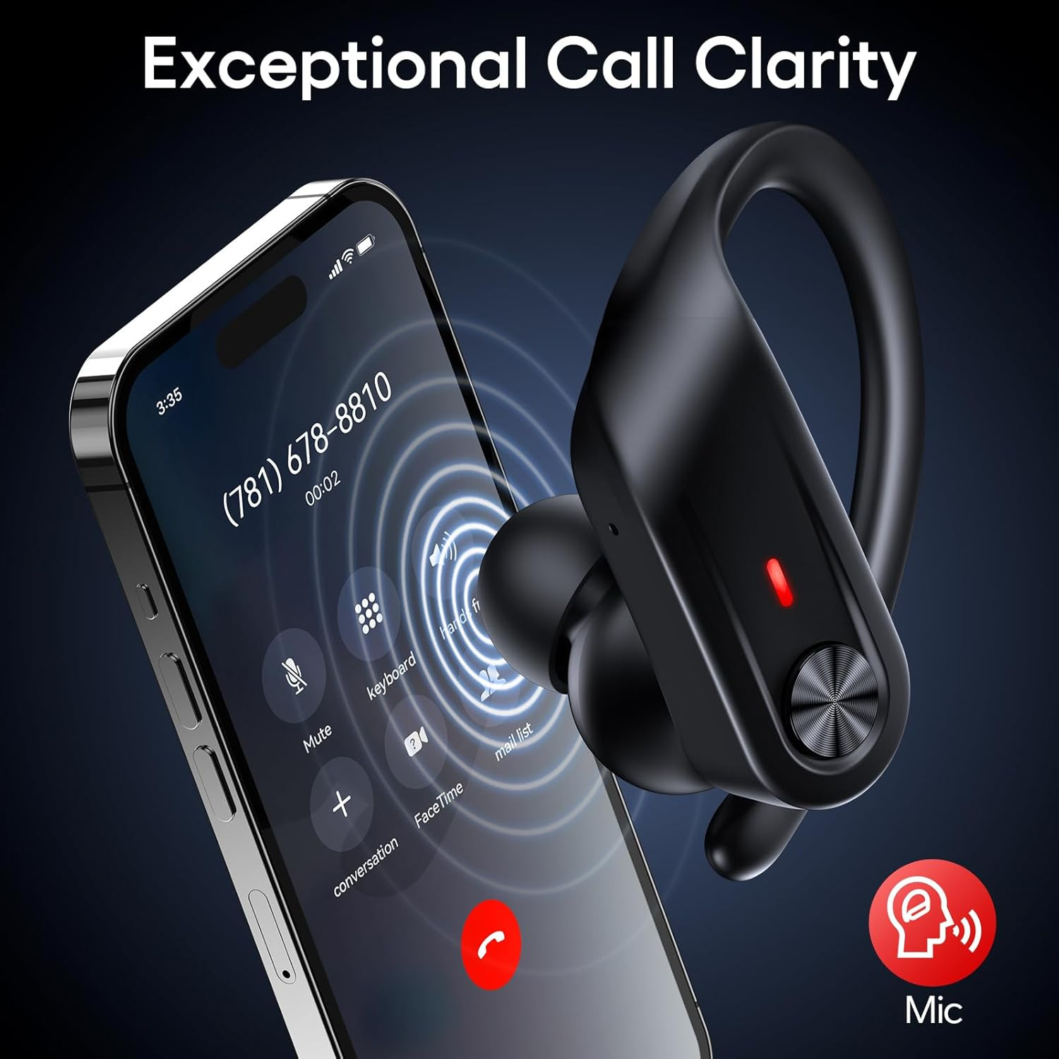 Hybrid Active Noise Cancelling Wireless Ear Buds 80 Hrs Playtime Hi-Res Stereo Q