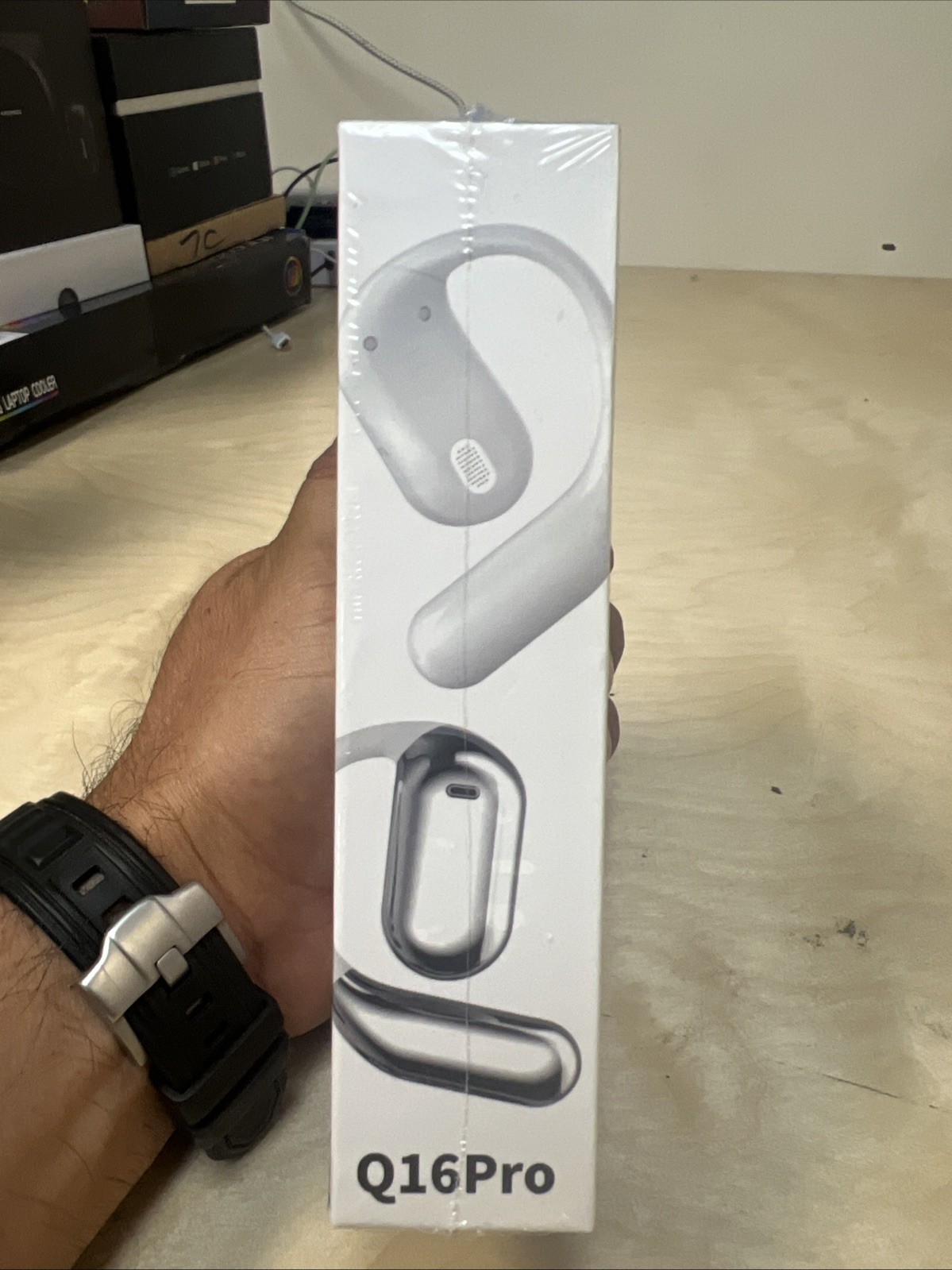 Intelligent Touch Screen Bluetooth 5.4 Open Ear Sport | Headsets IPX7 Waterproof