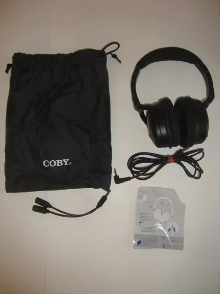 Coby Active Noise Canceling Headphones CV195 Head Phones