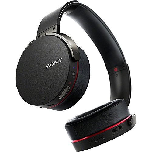 Sony MDR-XB950B1 Extra Bass Bluetooth Wireless Over-Ear Headphones Black