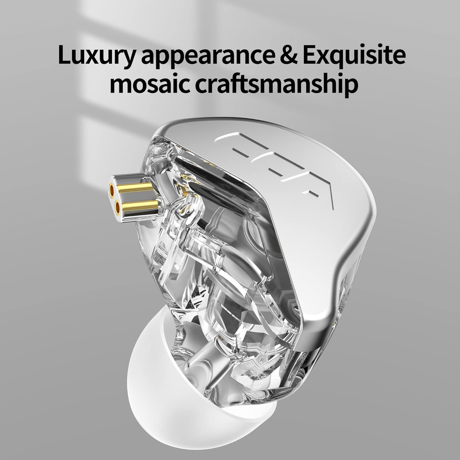 CRA in Ear Monitor Headphones, Ultra-Thin Diaphragm Dynamic Driver IEM Earphones