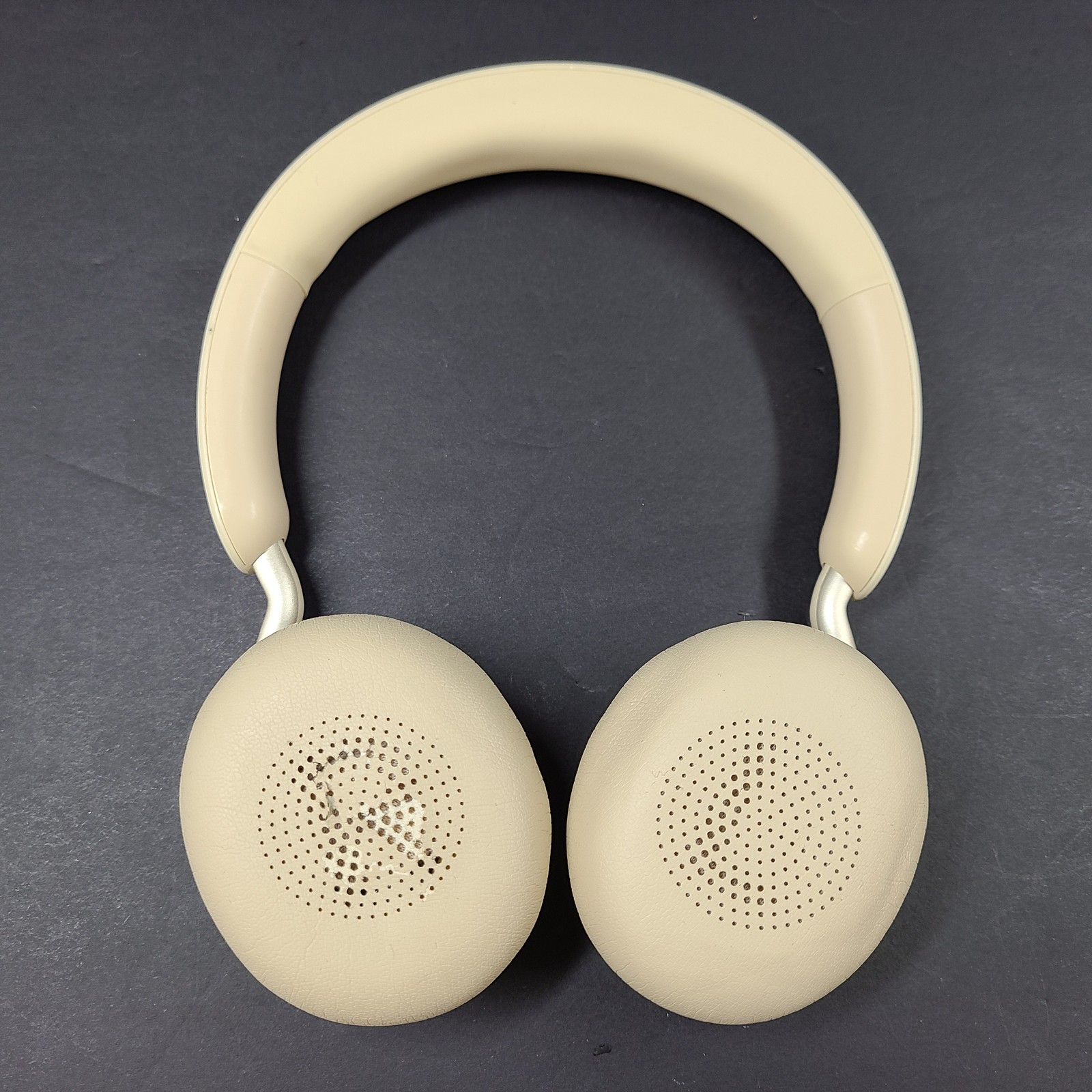 Jabra Elite 45h HSC110W Wireless Bluetooth On-Ear Headphones – Grade B Beige