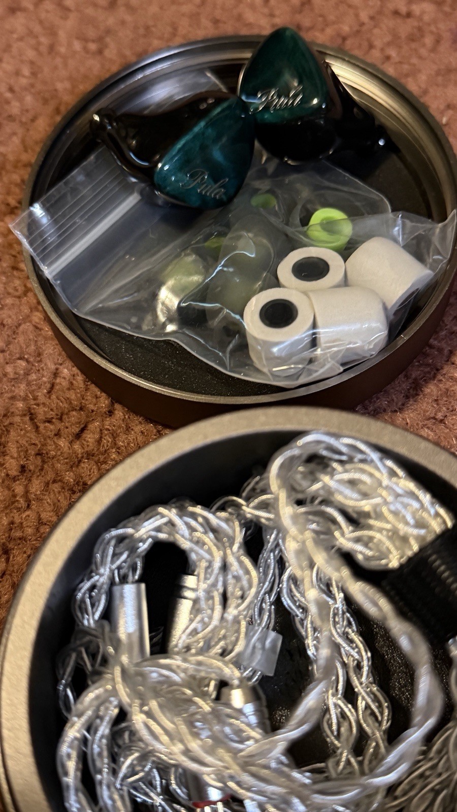 12 IEM Earbud Lot Fosi IM4 Penon Fan 3S Shanling ME600 Unicrom ISN Neo 1 KZ CCA