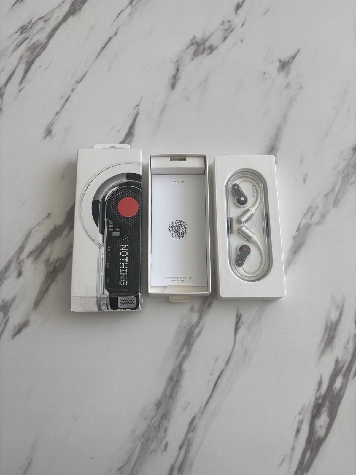 Nothing Ear (Open) Open-Ear Headphones, Earbuds with Earhooks, White