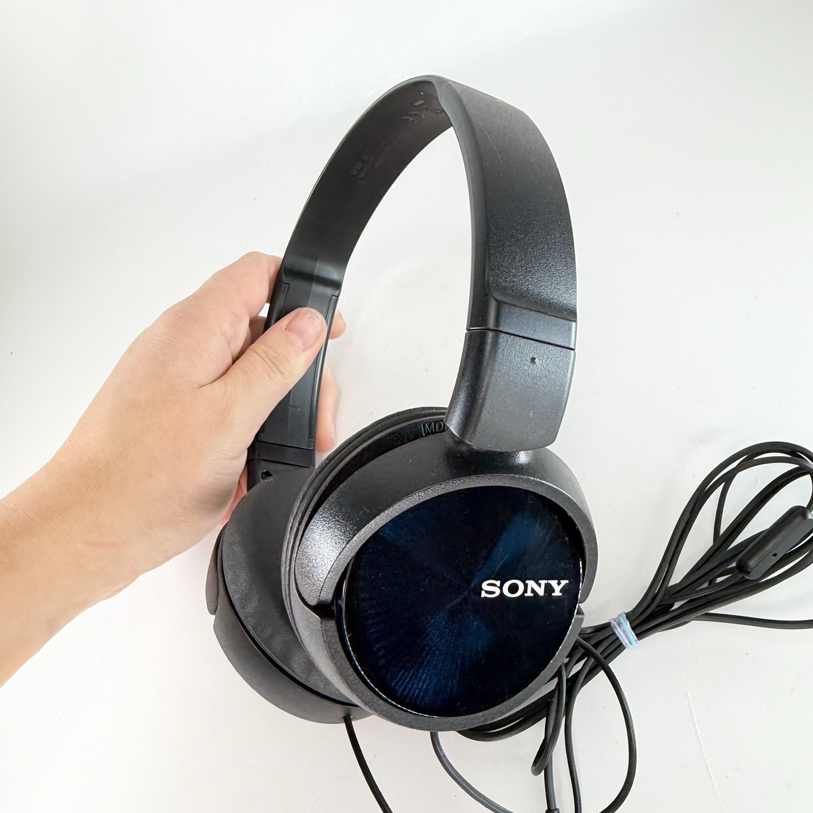 Sony MDR-ZX310 Wired Headphones w/ Inline Mic 3.5mm Lightweight Blue