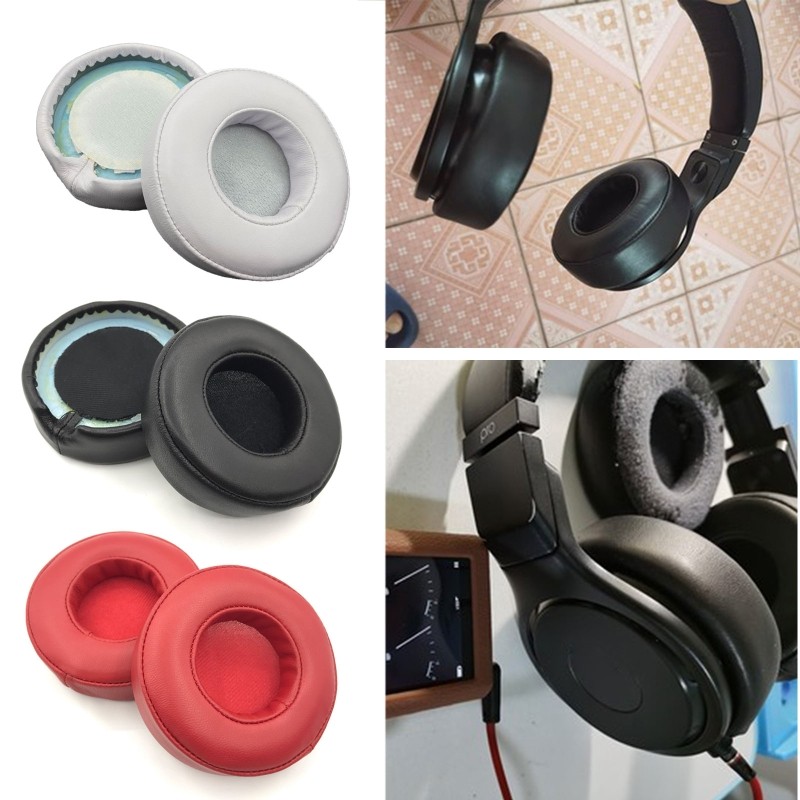 Sheepskin Ear Pads for PRO DETOX Headphone Round Cup Earmuffs