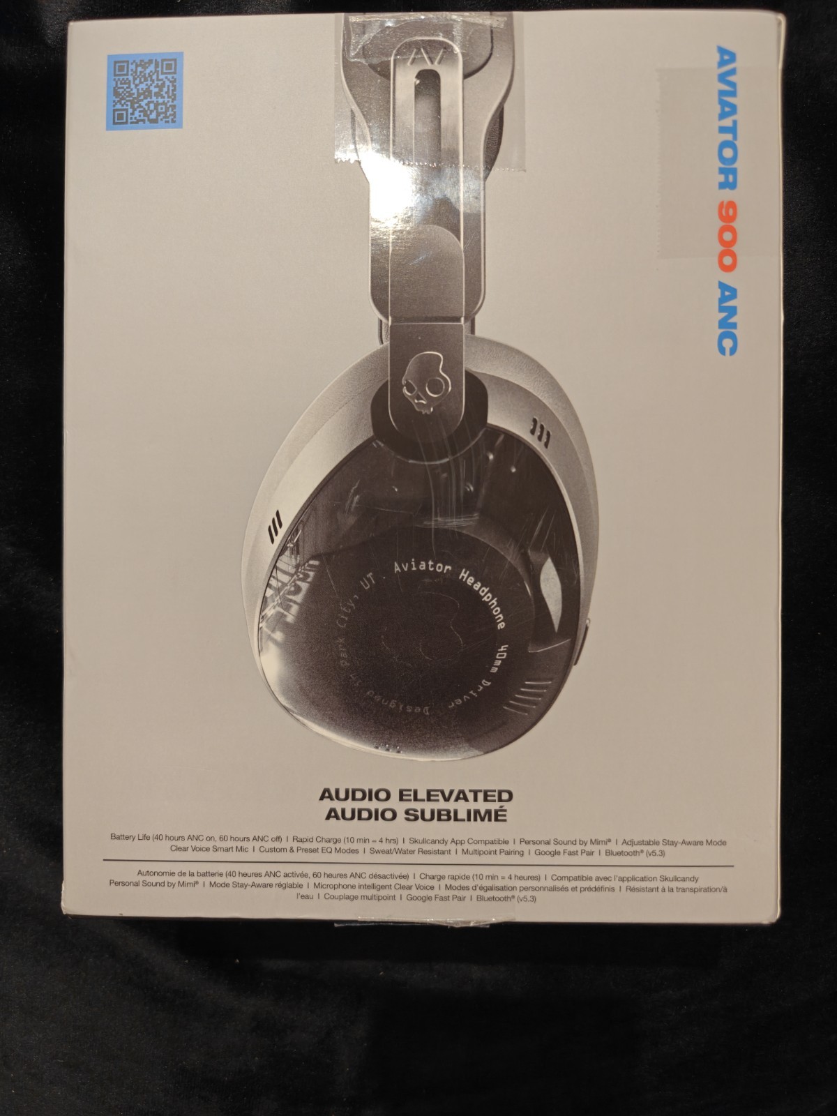 Skullcandy Aviator 900 ANC Wireless Over-Ear Bluetooth Headphones (1mo. receipt)