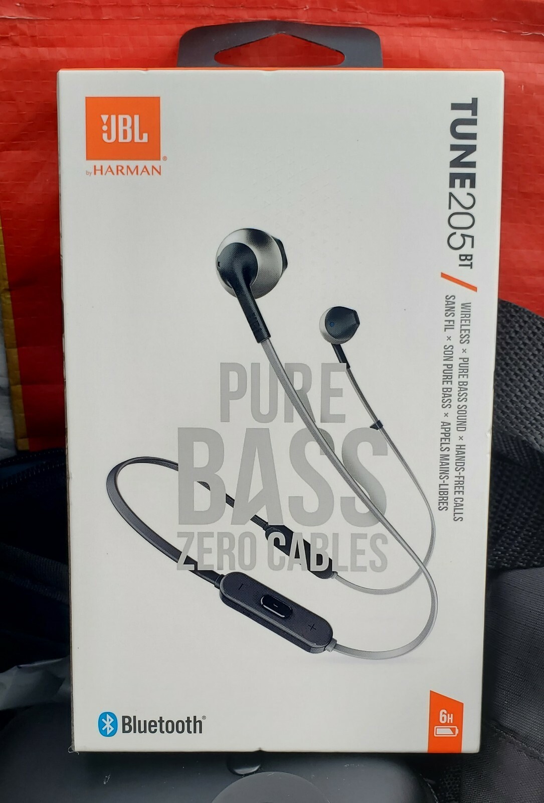 JBL Tune205bt Bluetooth Earphones Earbuds headphones