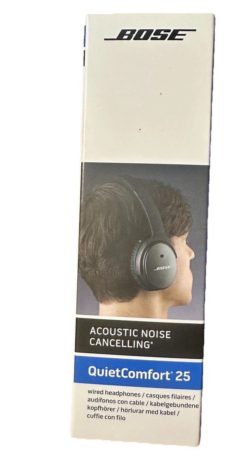 Bose QuietComfort QC25 Wired Noise Cancelling Headphones for Apple Devices