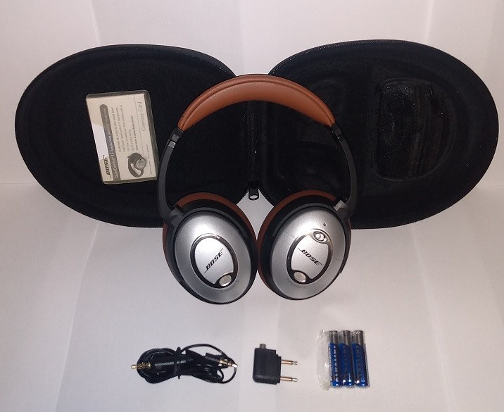 Bose QC-15 QuietComfort Coffee Brown Wired Headphones SHIPS FAST