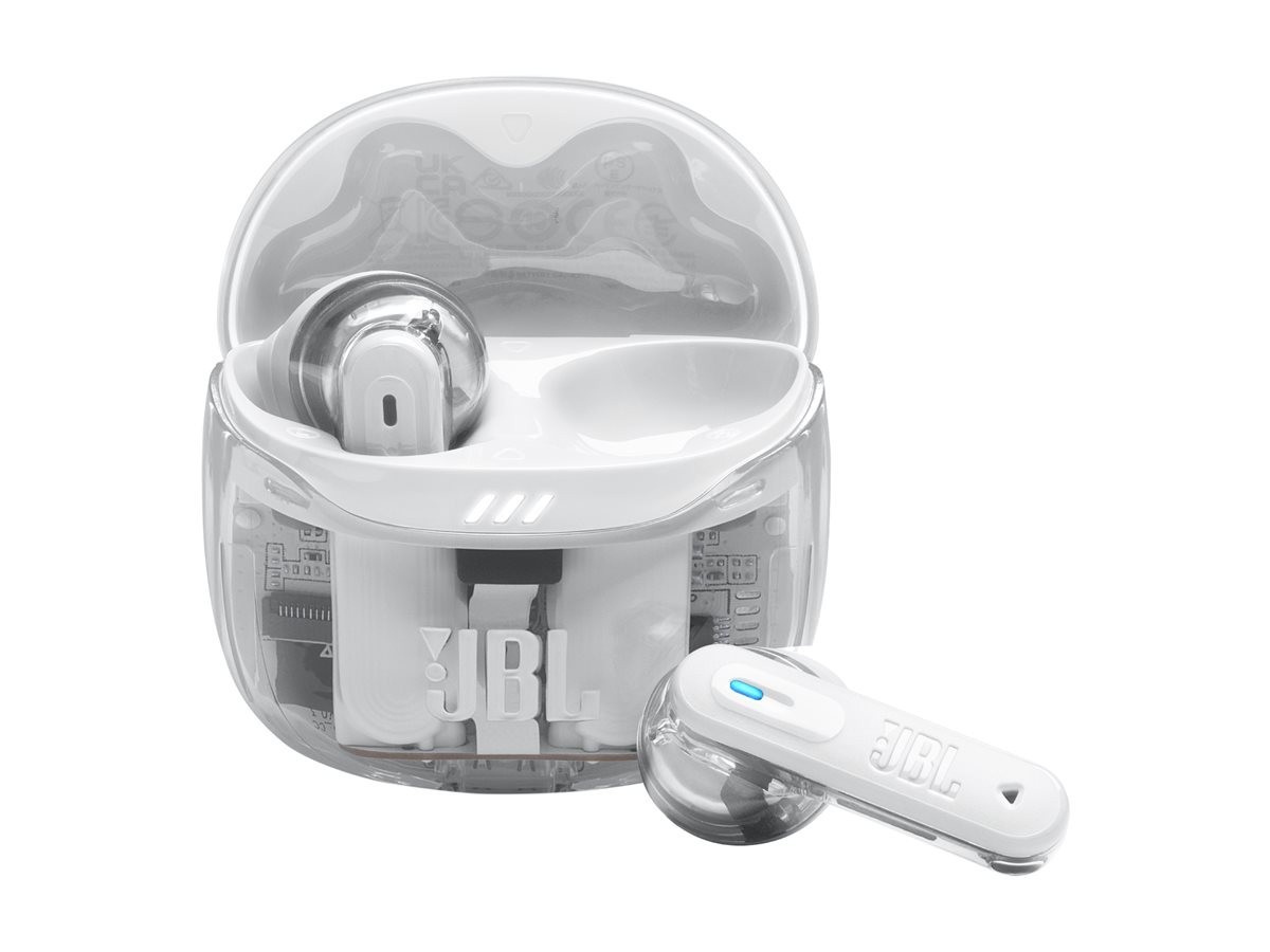 JBL Tune Flex 2 – Ghost White – Excellent Condition