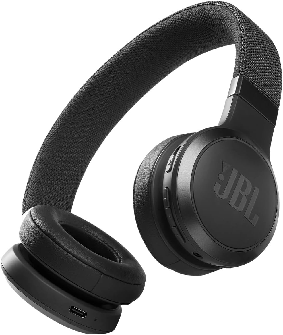 JBL Live 460NC – Wireless on-ear NC headphones – Black – NIB
