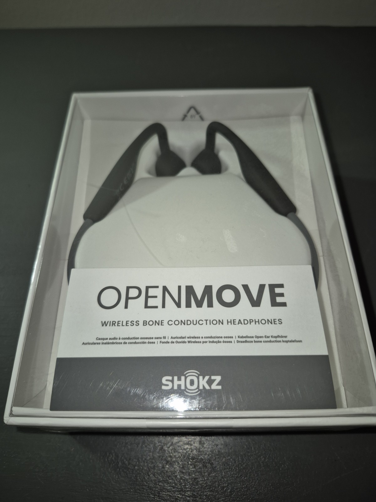 SHOKZ OpenMove Wireless Bone Conduction Bluetooth Sport Headphones**NEW SEALED