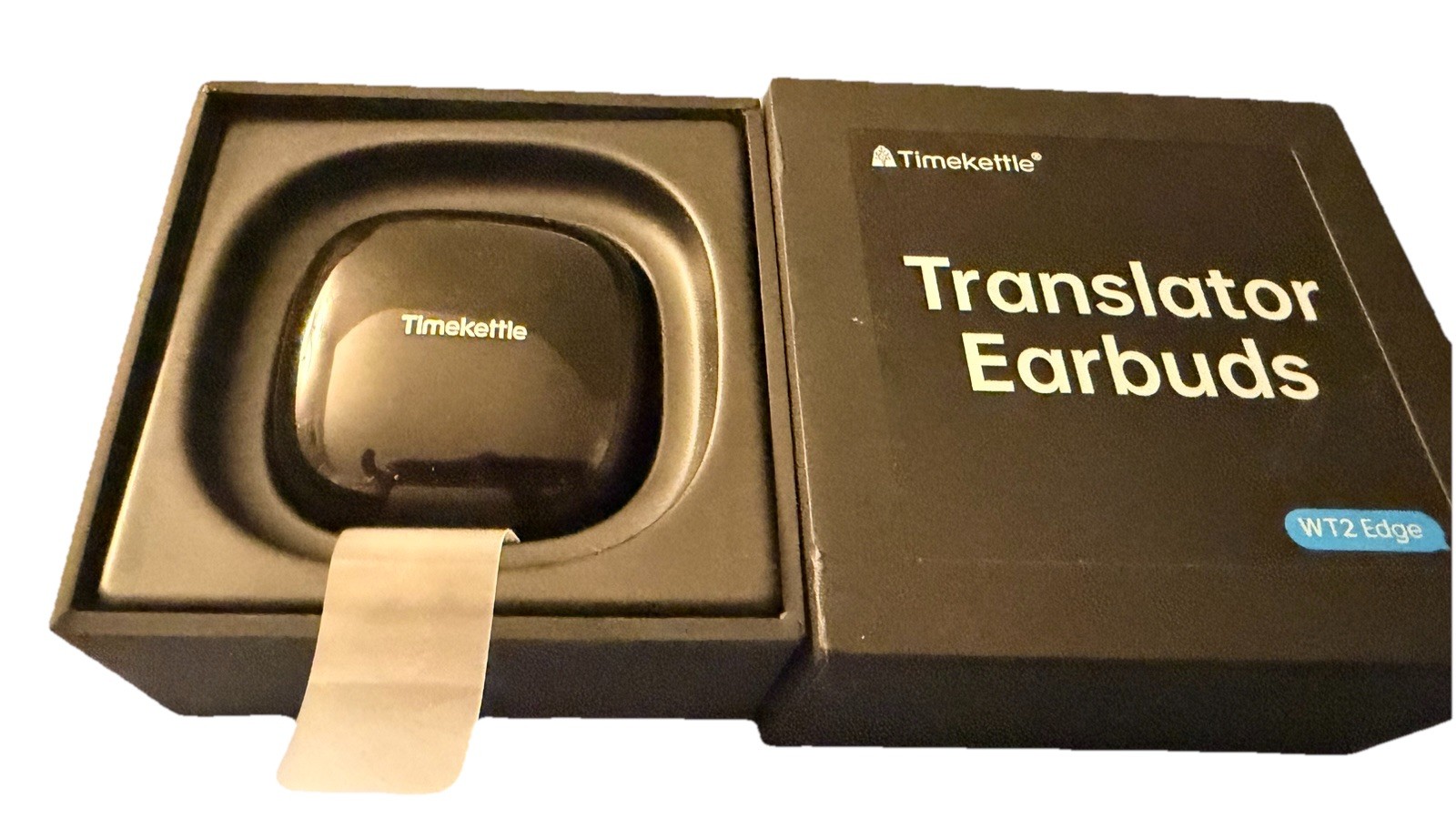 Timekettle WT2 Edge Bluetooth Translator Earbuds In-Ear Black