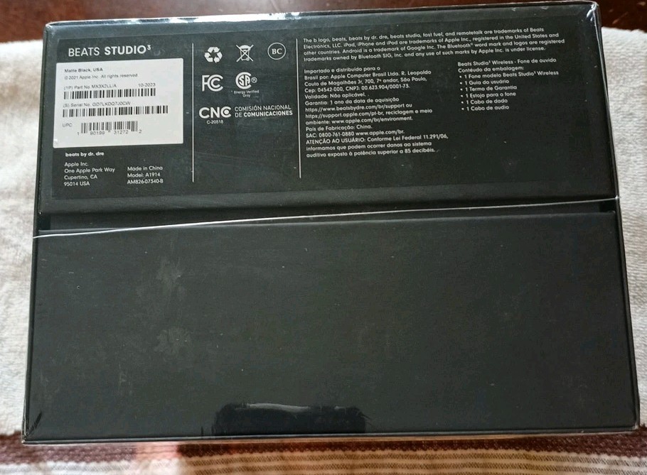 Beats by Dr. Dre Studio3 Wireless Headphone – Black