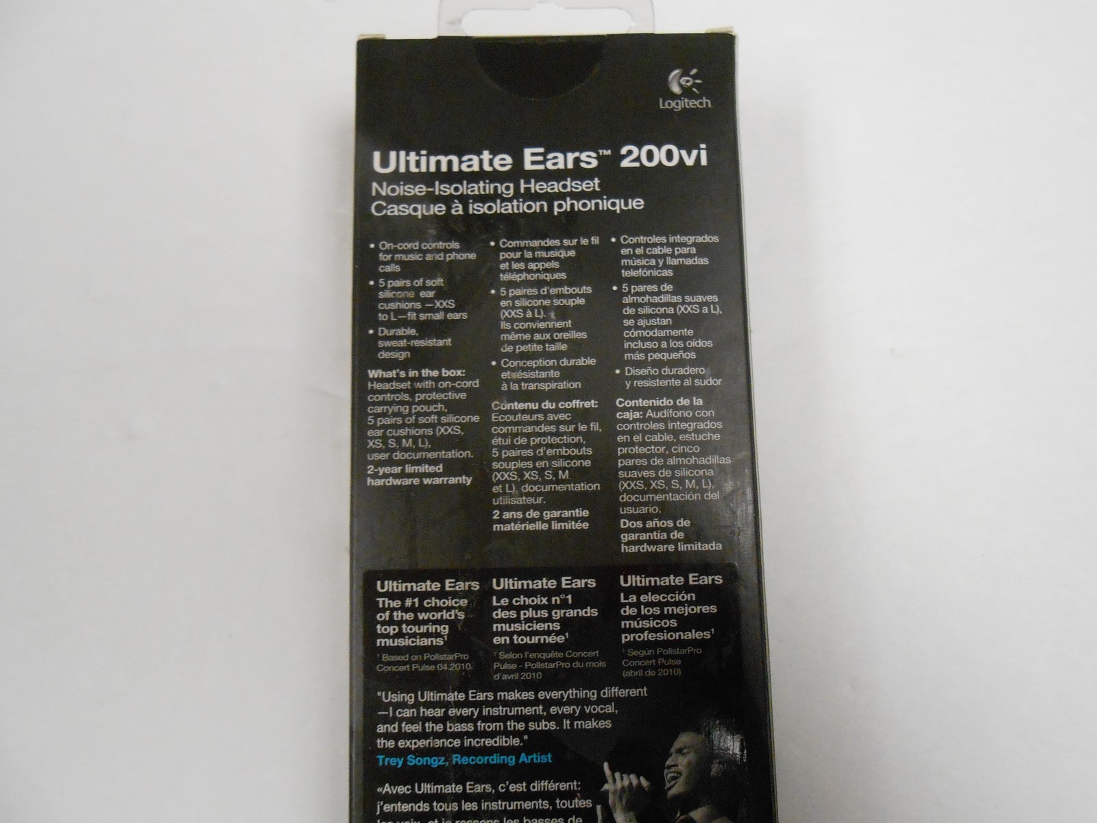 Logitech Ulitmate Ears ( UE) 200 vi grey #985-000291