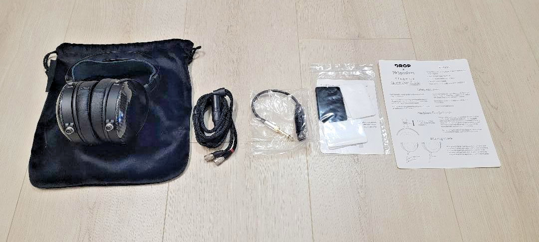 Drop MrSpeakers Dan Clark Ether Closed Back CX Audiophile Headphone Carbon Fiber