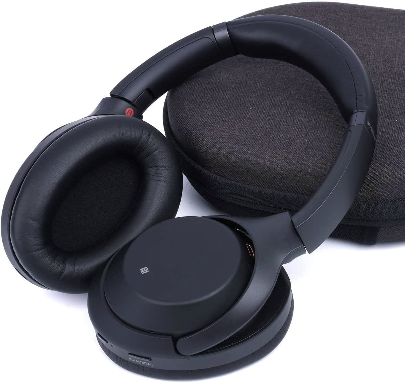 Earpads for Sony WH-1000XM3 Over-Ear Headphones, Softer Protein Leather, Noise I