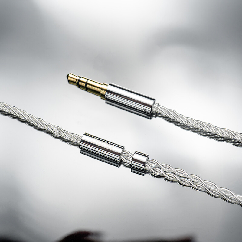 DUNU TITAN S In-ear Earphone IEM 11mm Dynamic Driver Earbuds 0.78mm Silver