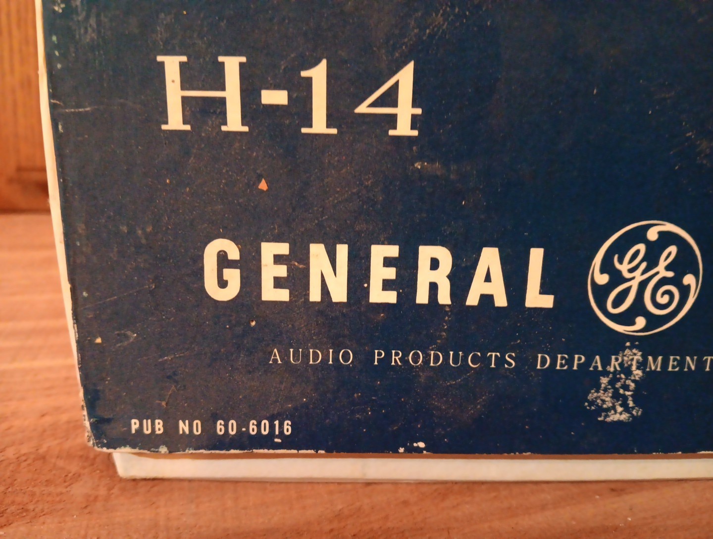 GE General Electric H-14 Stereo Headphones Vintage ELEGA of Japan Tested/WORKS
