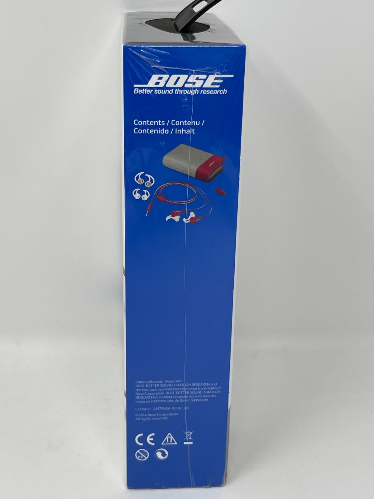 Bose SoundTrue in-Ear Wired Headphones Sport Gym Walkout – Cranberry 715593-0030