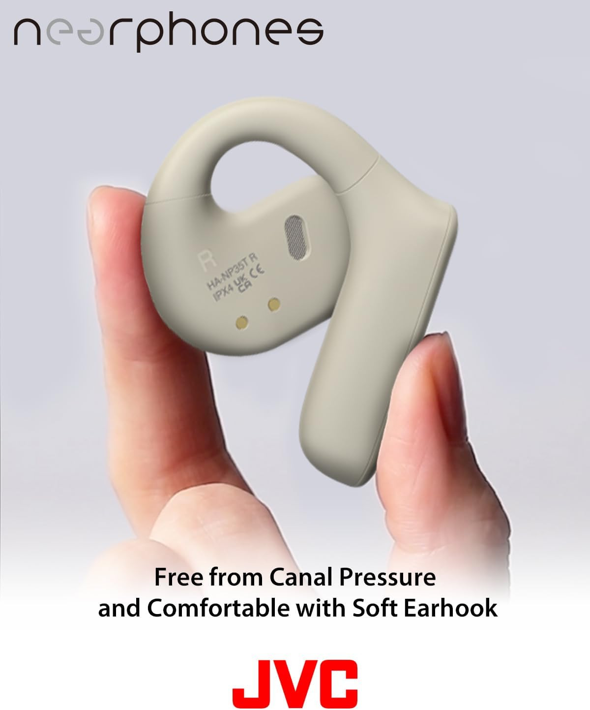 Nearphones Open Ear True Wireless Headphones with 16Mm Large Drivers for Powerfu