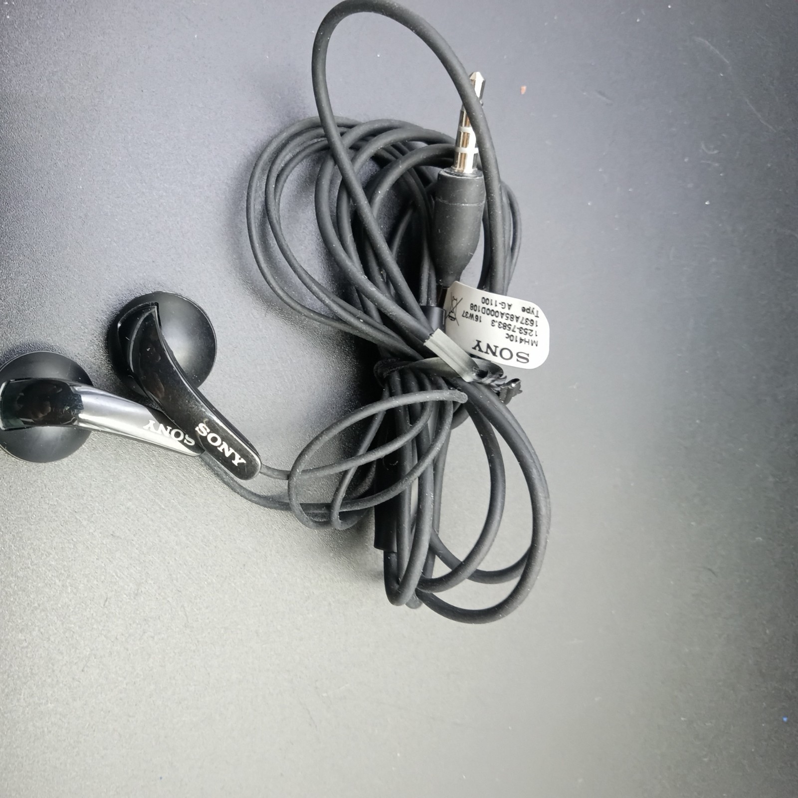 OEM SONY XPERIA Earbuds Wired MH410C Black 3.5mm Straight Jack Microphone
