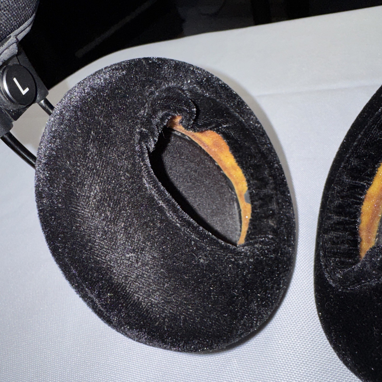 HD Philips Fidelio X2 50MM High Power Neodymium Headphone Black Tested Works ?