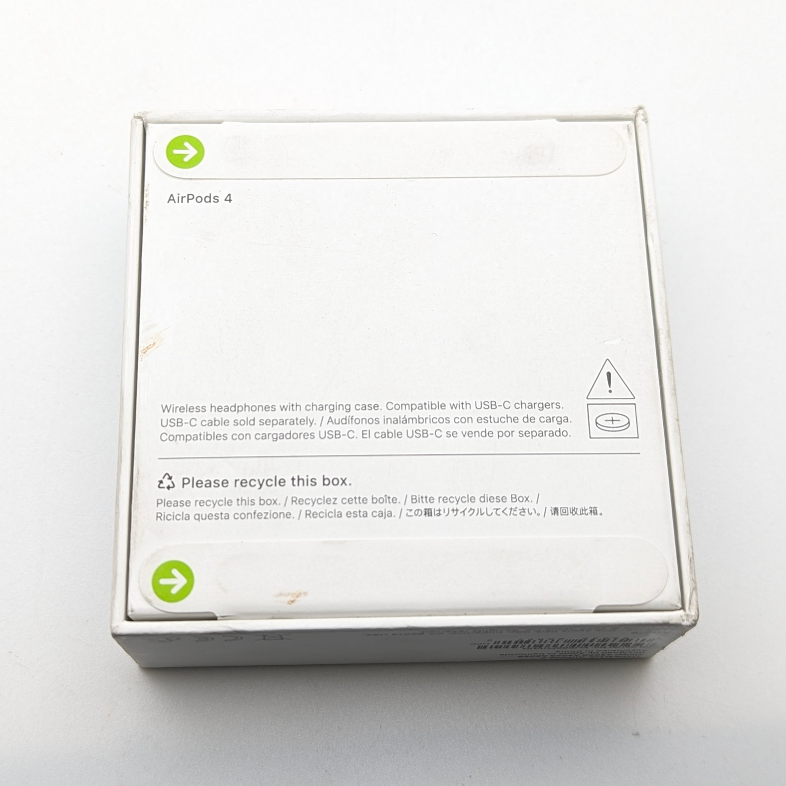Apple AirPods 4 MXP63LL/A Earbuds w/ Charging Case | White | A3050 A3053 A3058