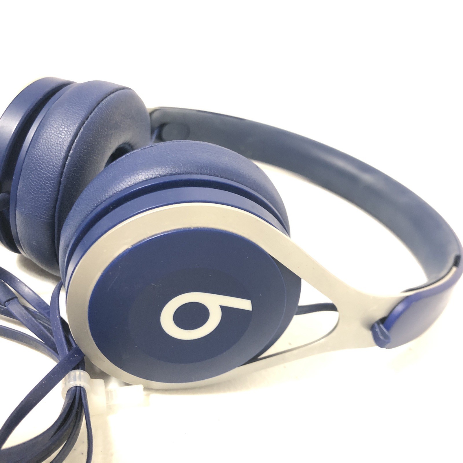 BEATS EP By Dr Dre ML9D2LLA Wired On Ear Headphones Blue Tested Good