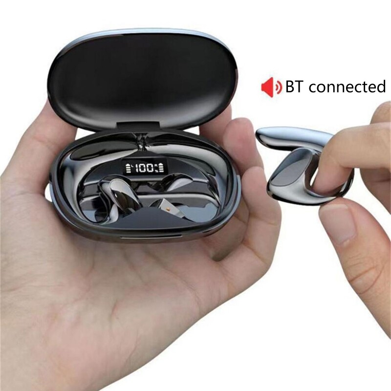 Bluetooth 5.2 Headset TWS Wireless Earphones Sport Headphones Earbuds No Earplug