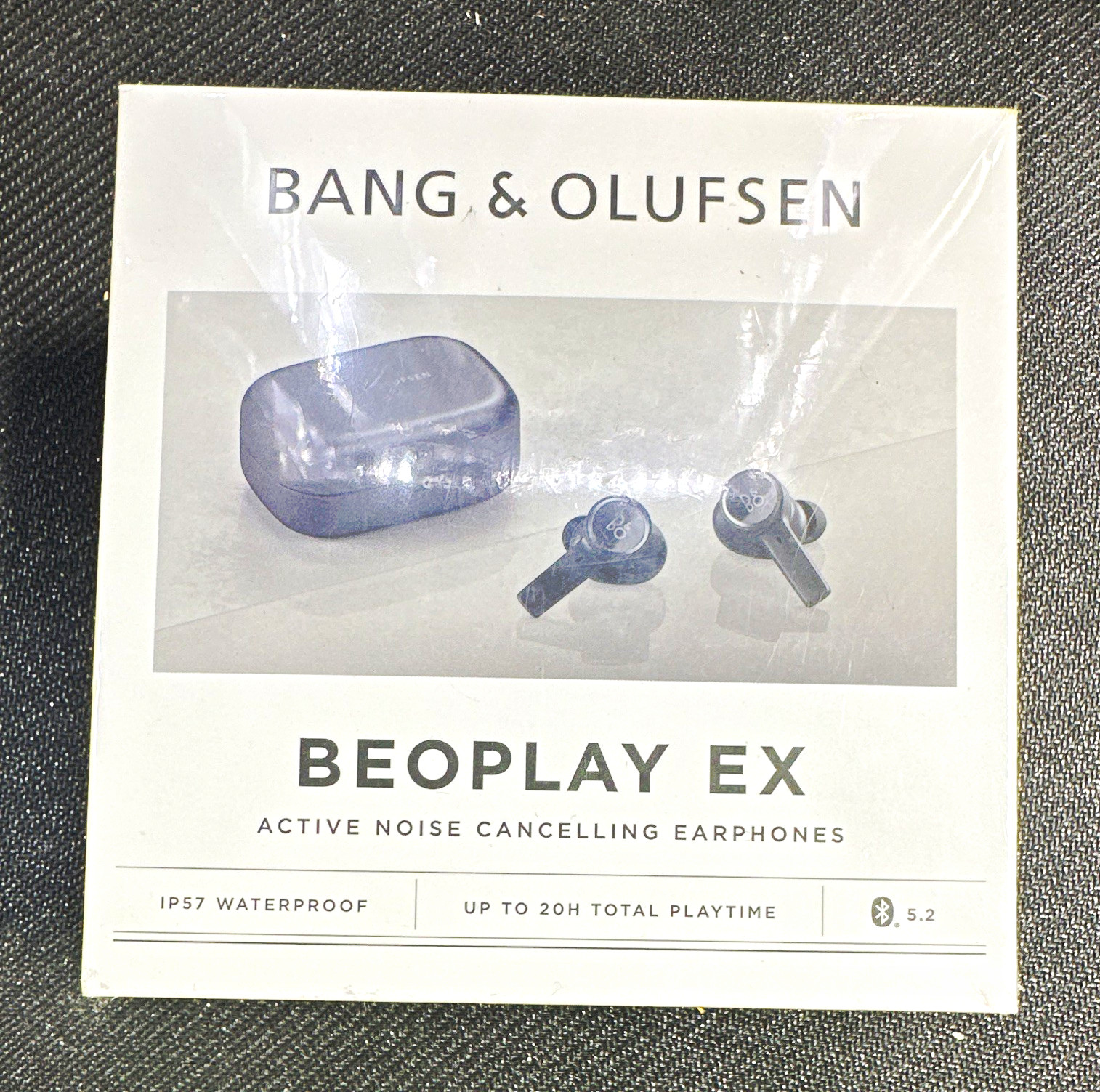 Bang & Olufsen Beoplay EX ANC Waterproof In-Ear Bluetooth Earbuds, Black