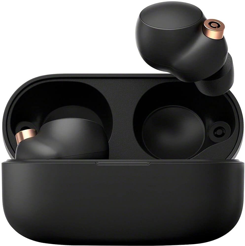 Sony WF-1000XM4 – True Wireless Noise Cancelling In-Ear Headphones – Black